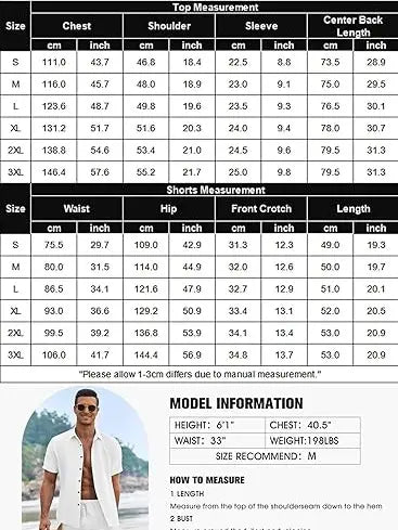 Men's Casual Linen Short‑Sleeve 2‑Piece Set